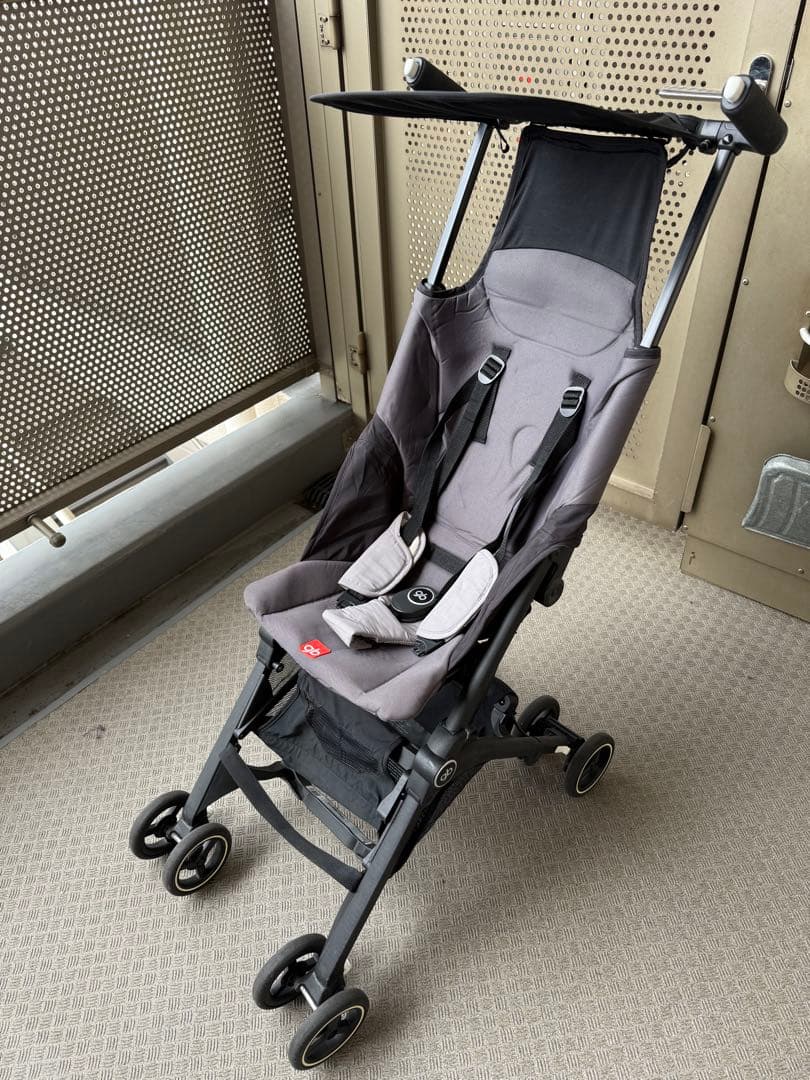 gb POCKIT 折りたたみベビーカー フォックスグレー cybex