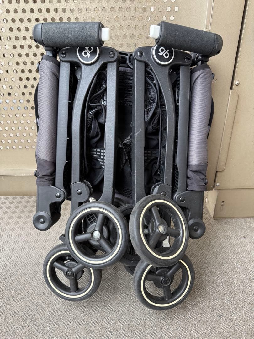 gb POCKIT 折りたたみベビーカー フォックスグレー cybex