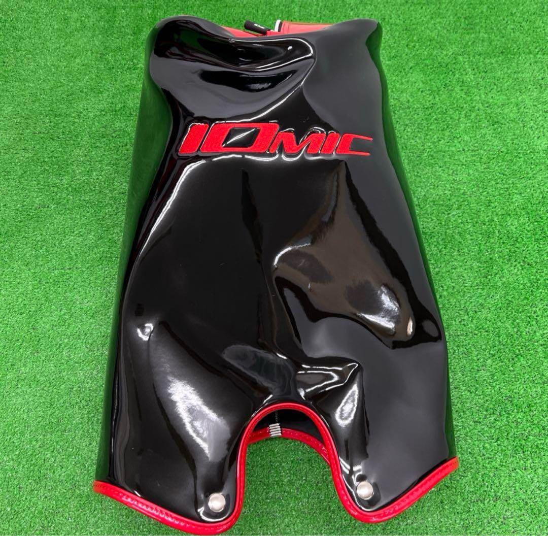 イオミック IOMIC キャディーバック　2019年モデル　ゴルフバック　黒赤