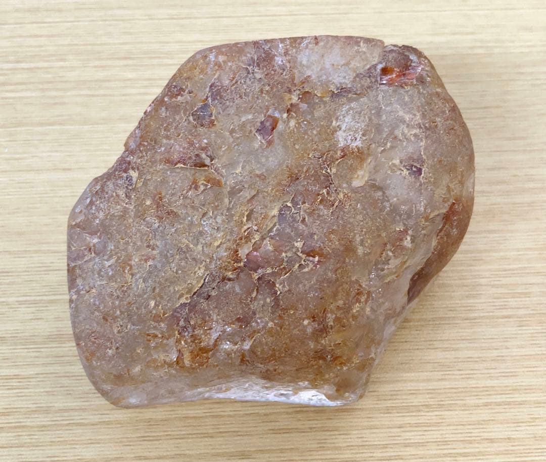 天然パワーストーン・虹色結晶入りガーデンクォーツ原石