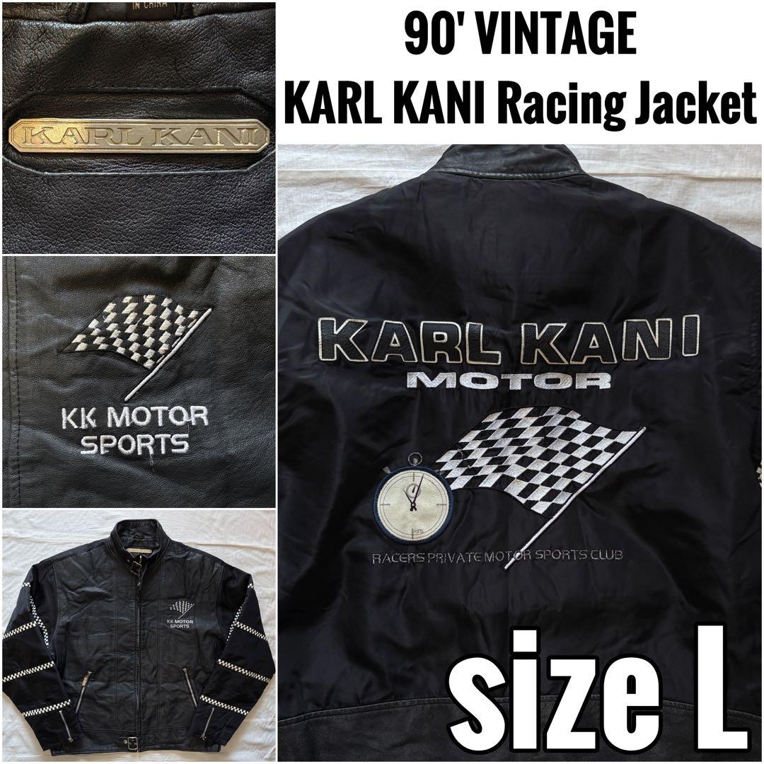 90' KARL KANI Racing Jacket ビンテージ カールカナイ