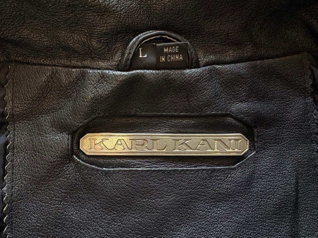 90' KARL KANI Racing Jacket ビンテージ カールカナイ