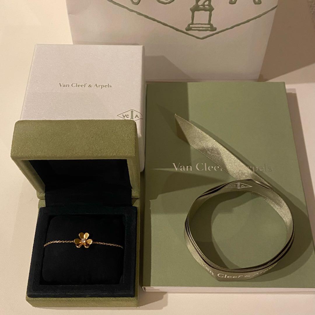 ヴァンクリーフ&アーペル　フリヴォル　ブレスレット　ゴールド　18k