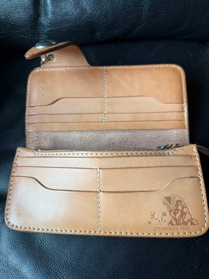 花山　長財布　KAZAN 超美品　ライダース　感謝価格DENGER