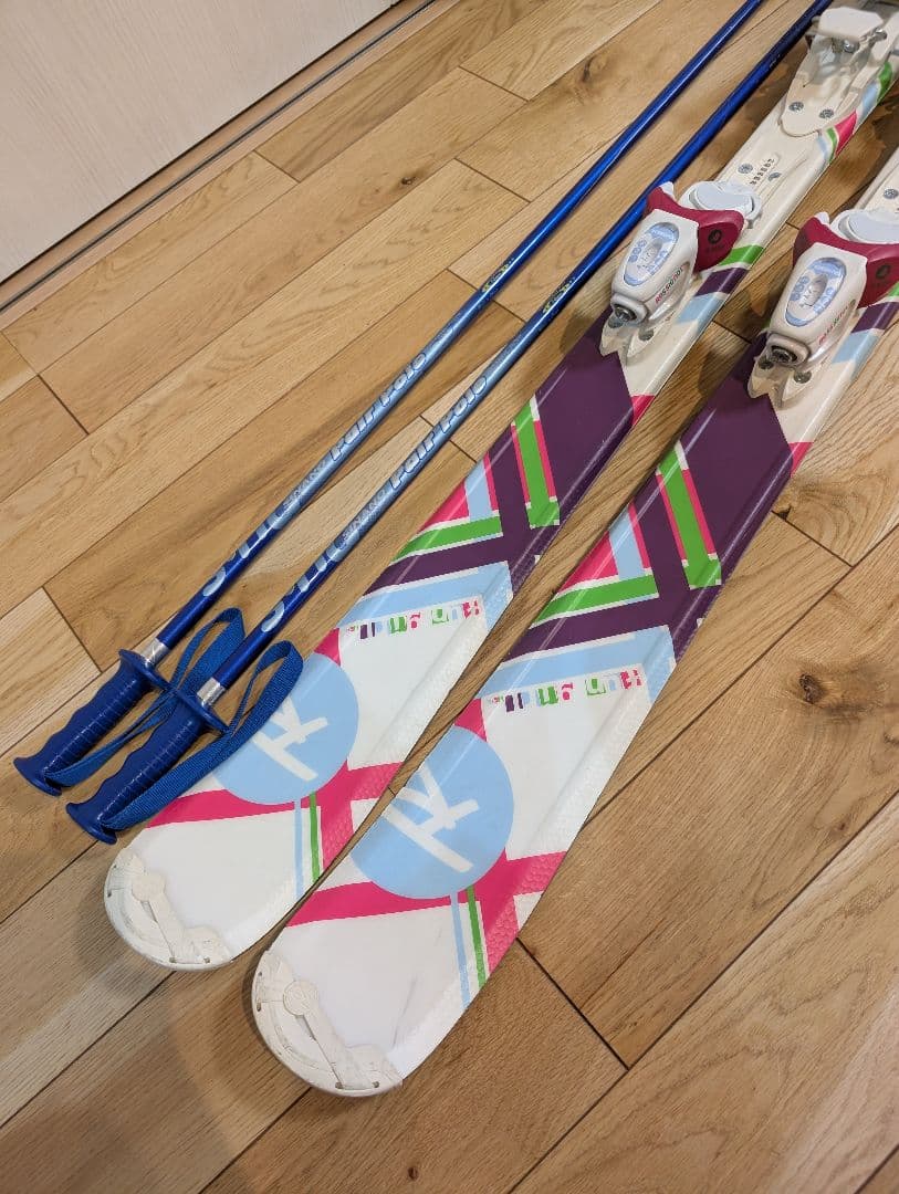 Rossignol Fun Girl スキー 板　ブーツ　ストック　セット