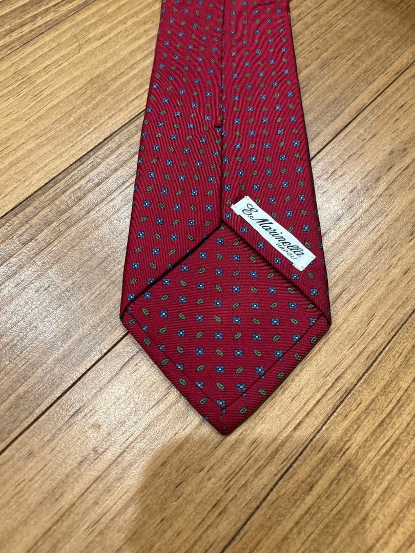 E. Marinella Napoli ネクタイ ポケットチーフ型眼鏡入れセット