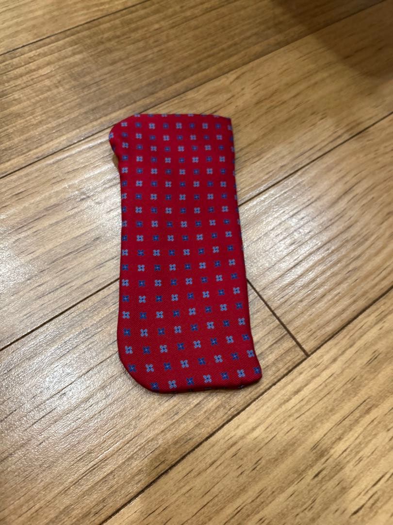 E. Marinella Napoli ネクタイ ポケットチーフ型眼鏡入れセット