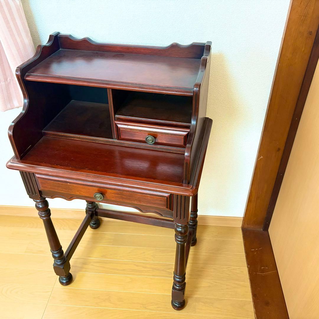 カリモク ライティングデスク ライティングビューロー 家具 レトロ