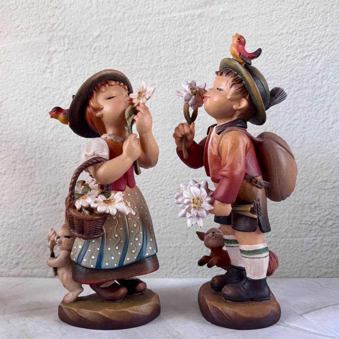 アンリ人形 ANRI Ferrandiz 18㎝・ペア　【エーデルワイズ】