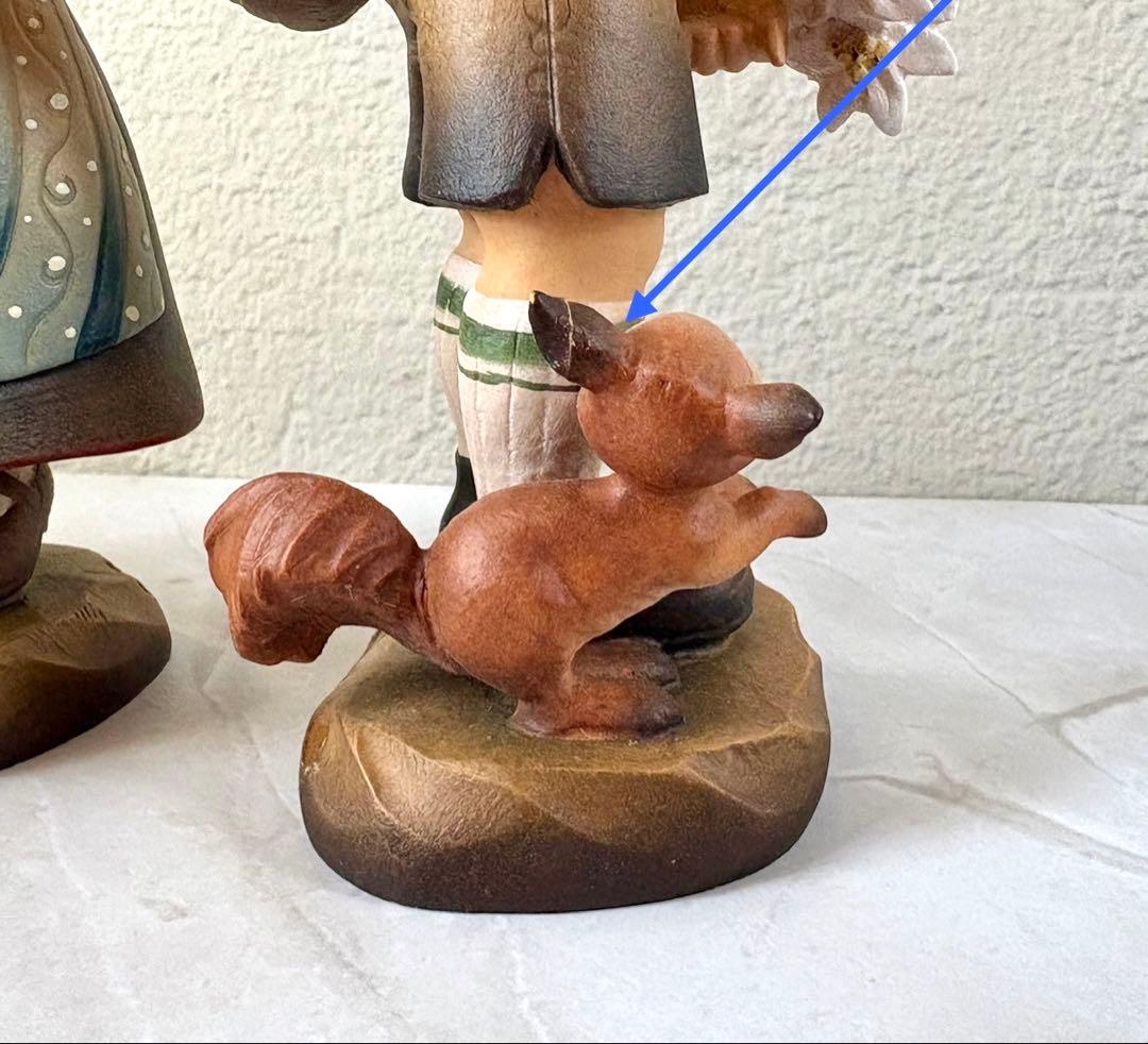 アンリ人形 ANRI Ferrandiz 18㎝・ペア　【エーデルワイズ】