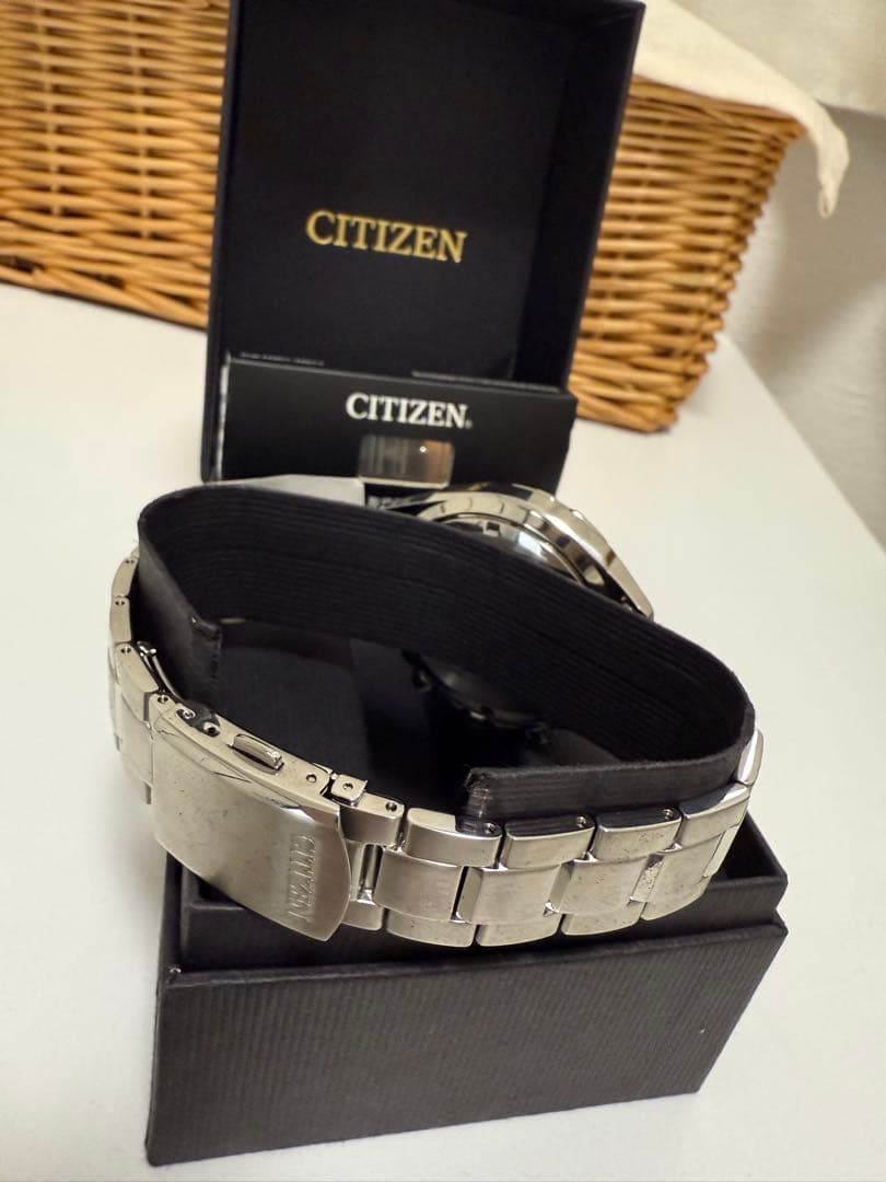 ボ*ン様 CITIZEN Eco-Drive ブルー 時計