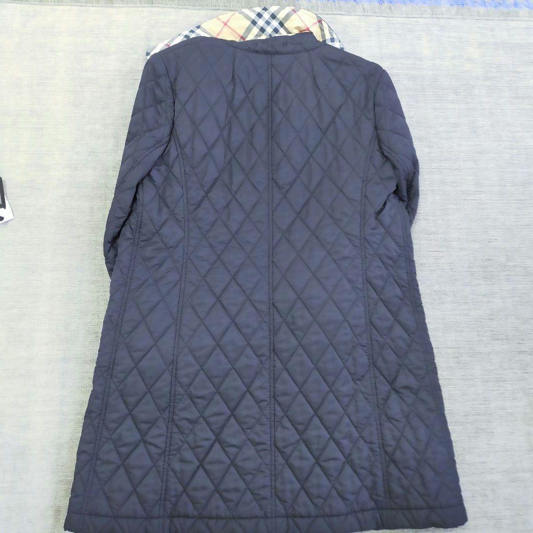 最終お値引！バーバリーキルティングコート9号