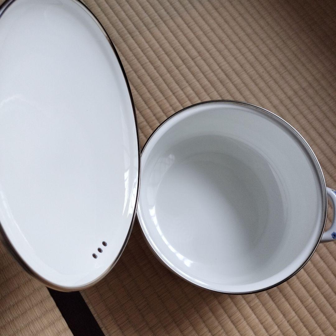 【新品】Louis Pitaud France　琺瑯　両手鍋　EJIRY