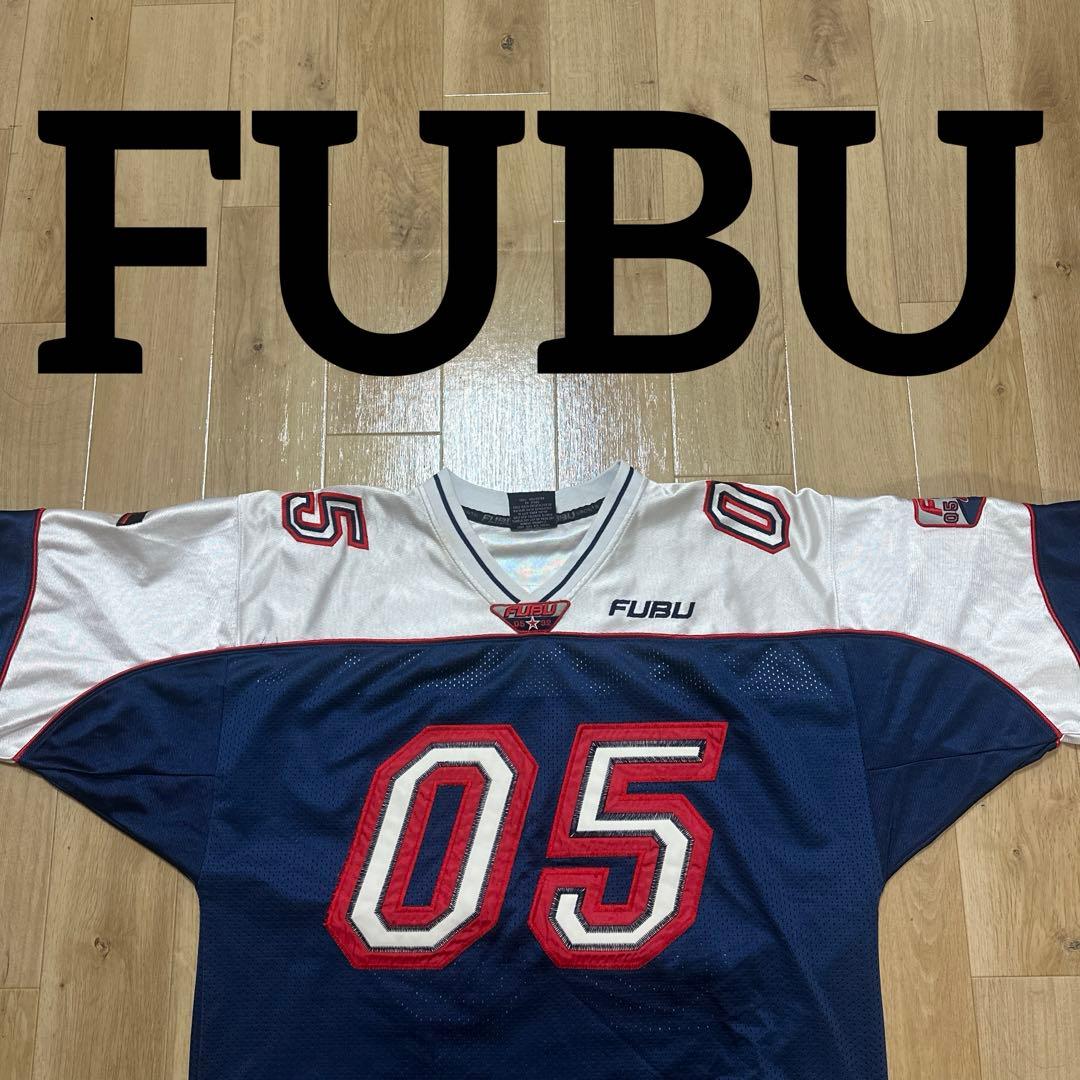 FUBU フブ フットボールシャツ ゲームシャツ HIPHOP ストリート