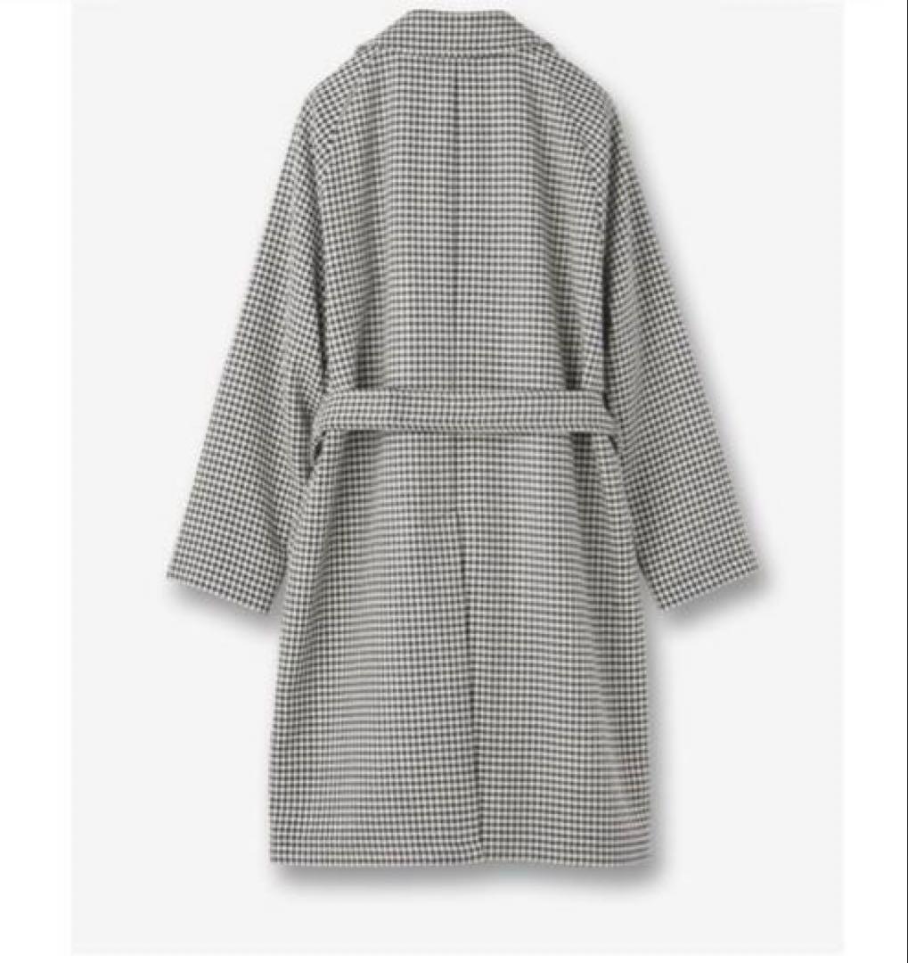 タリアトーレ ハウンドトゥース バルカラーコート