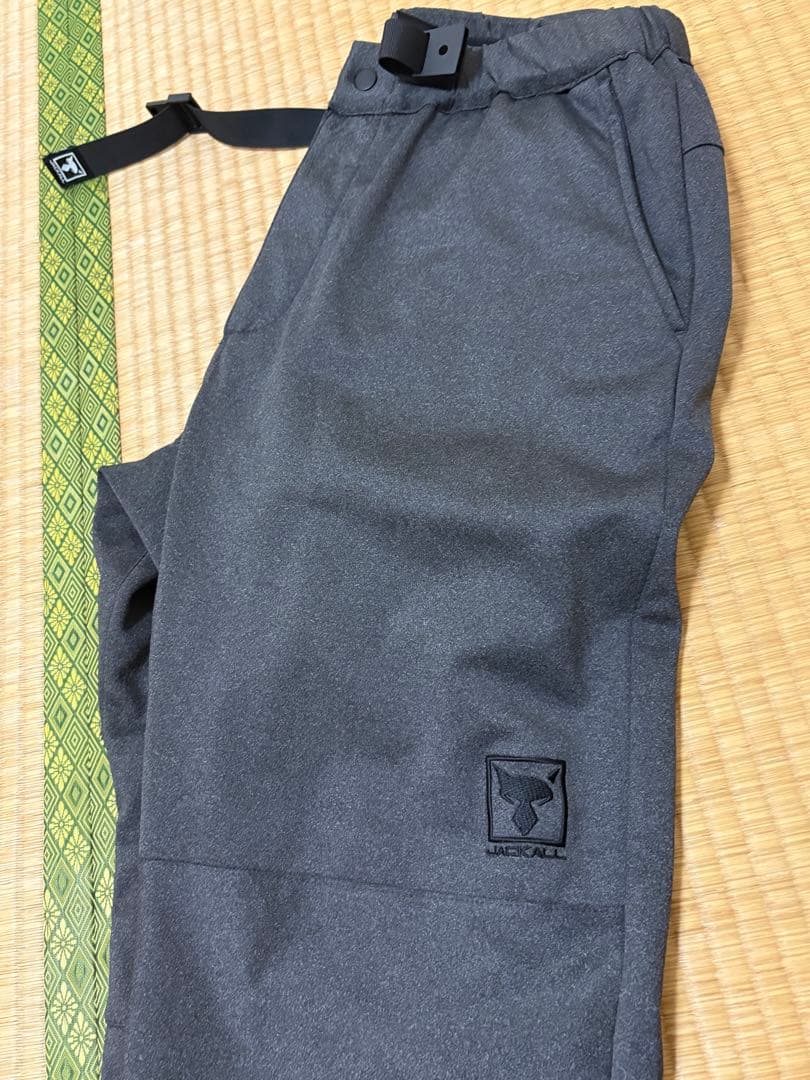 ジャッカル　ソフトシェルパンツ【グレー/ XL】