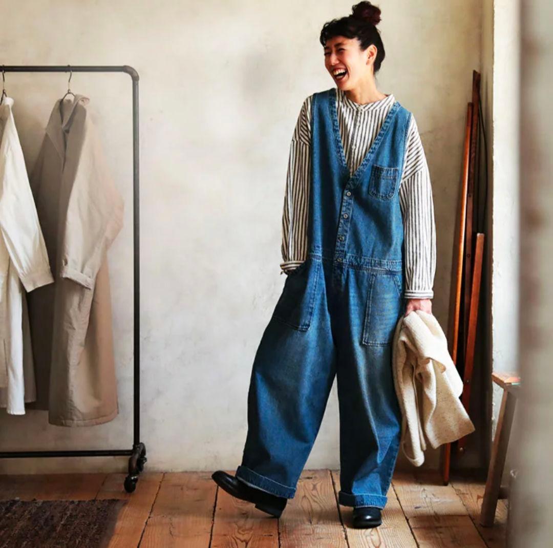 soulberry デニム サロペット