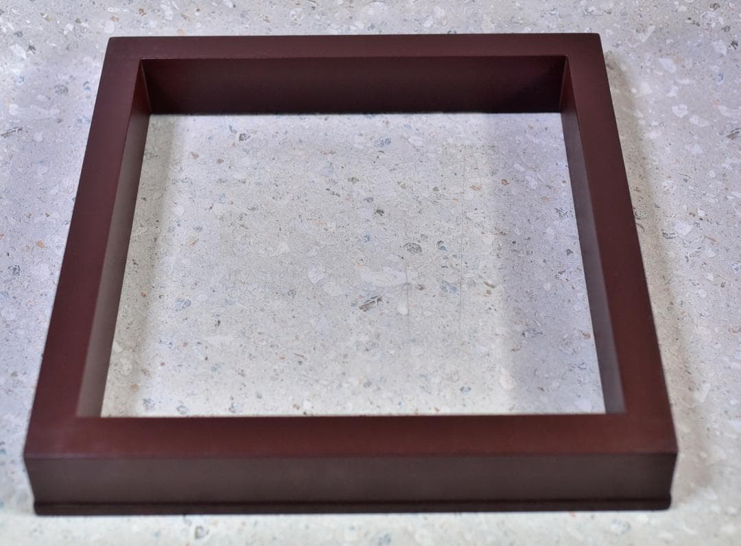 値下げ、豊悦作　真塗唐松模様炉縁　囲炉裏/お茶道具