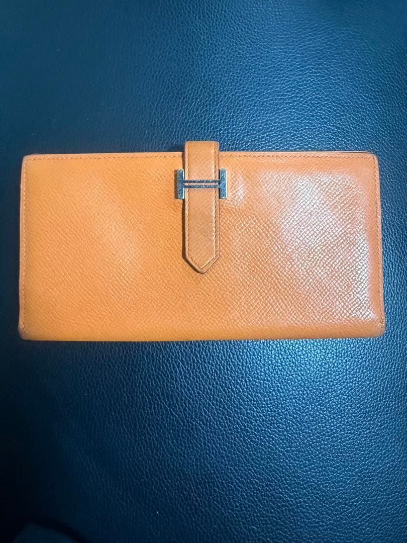 l*a様 エルメス べアン シルバー金具 長財布