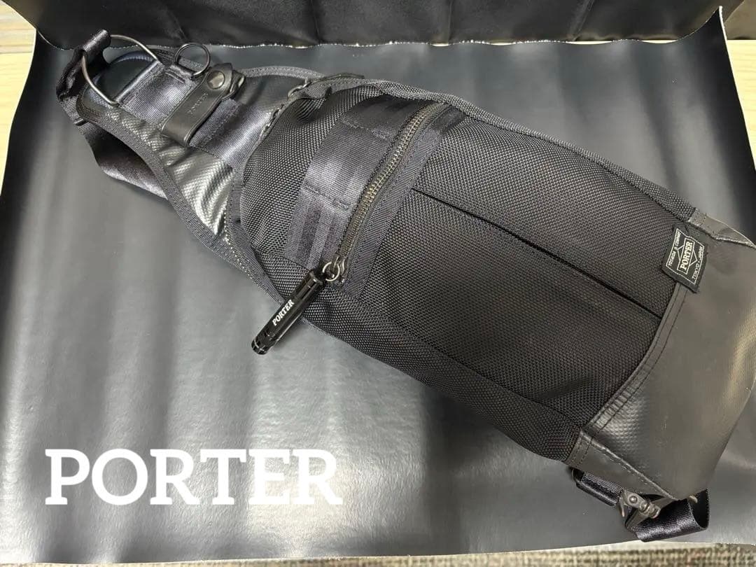 ポーター　ヒート　ワンショルダーバッグ　スリングバッグ　ボディバッグ　日本製