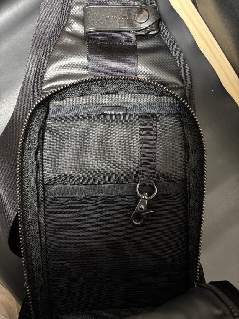 ポーター　ヒート　ワンショルダーバッグ　スリングバッグ　ボディバッグ　日本製