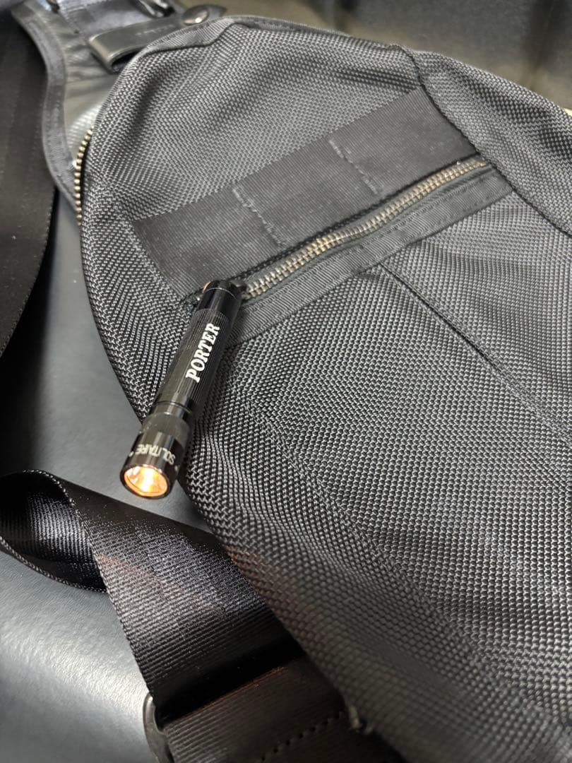 ポーター　ヒート　ワンショルダーバッグ　スリングバッグ　ボディバッグ　日本製