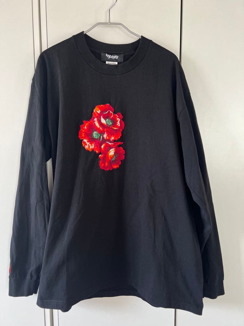 値下❗️マシス ロンT T-SHIRT L/S E-POPPY ポピー 長袖 刺繍