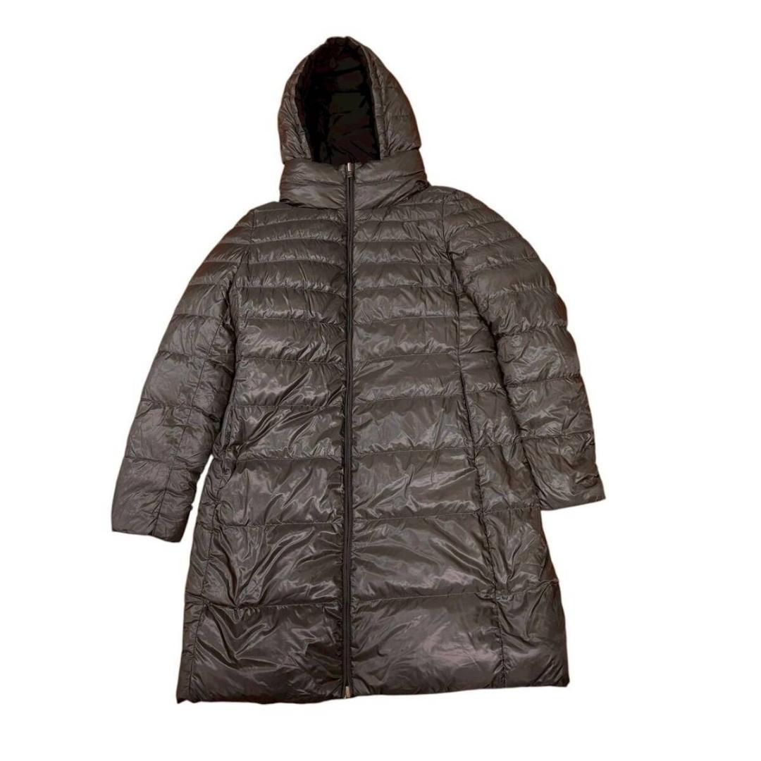 か*ん様 ヘルノ ダウンコート ダウンジャケット リバーシブル フード付き 48