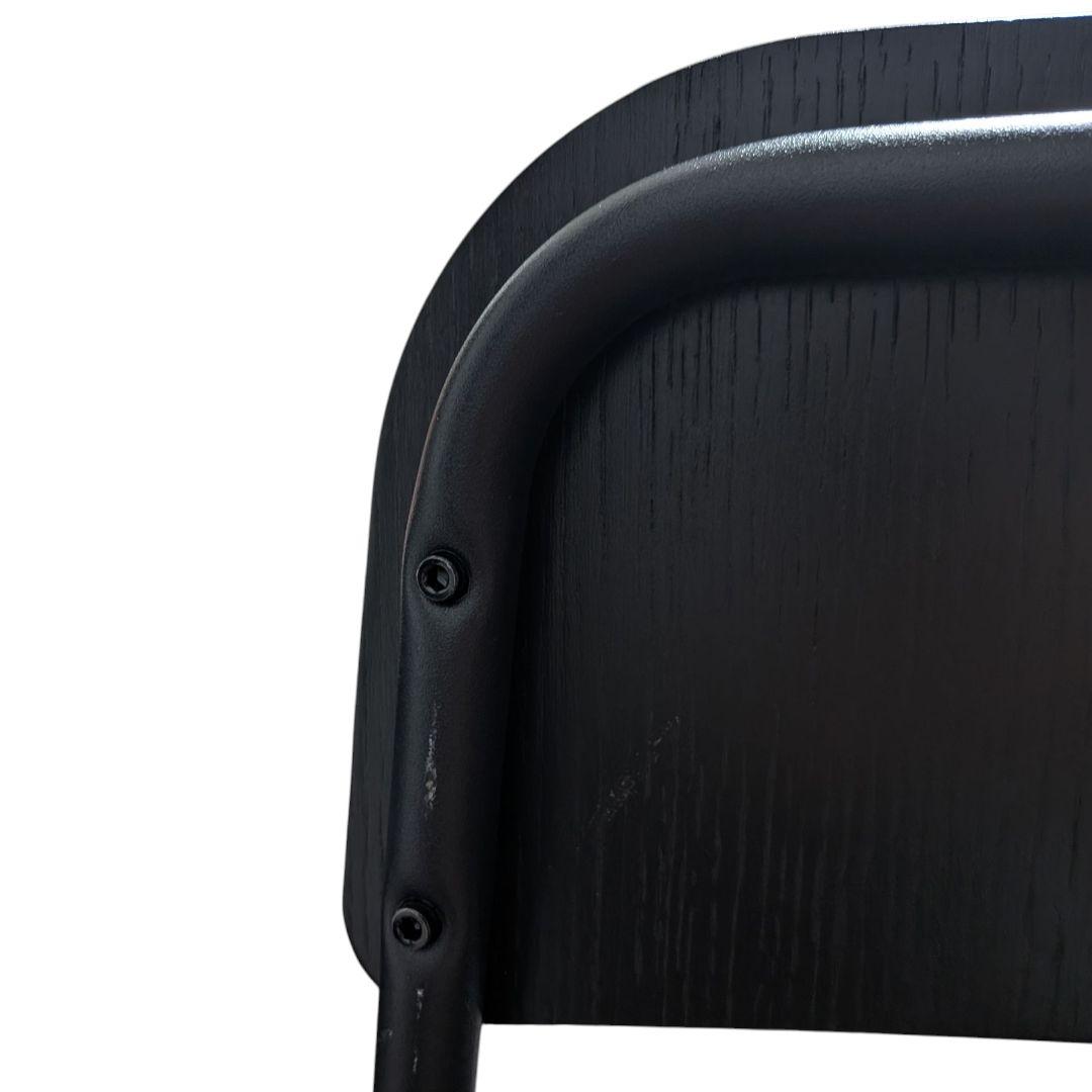 イケア フランクリン 折りたたみ イス 白 黒 モノトーン 廃盤