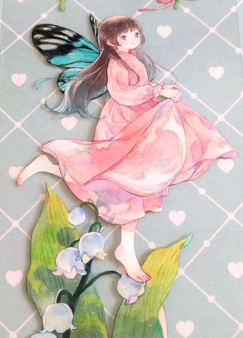 のこり２✩SALE✩789＃花间精灵(PET)欣甜切売り海外人物マステ女の子苜暖