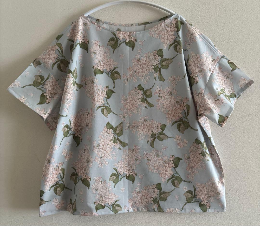 るり様　リバティプルオーバーM半袖x2 ライラック＆ハリージェームスジャングル