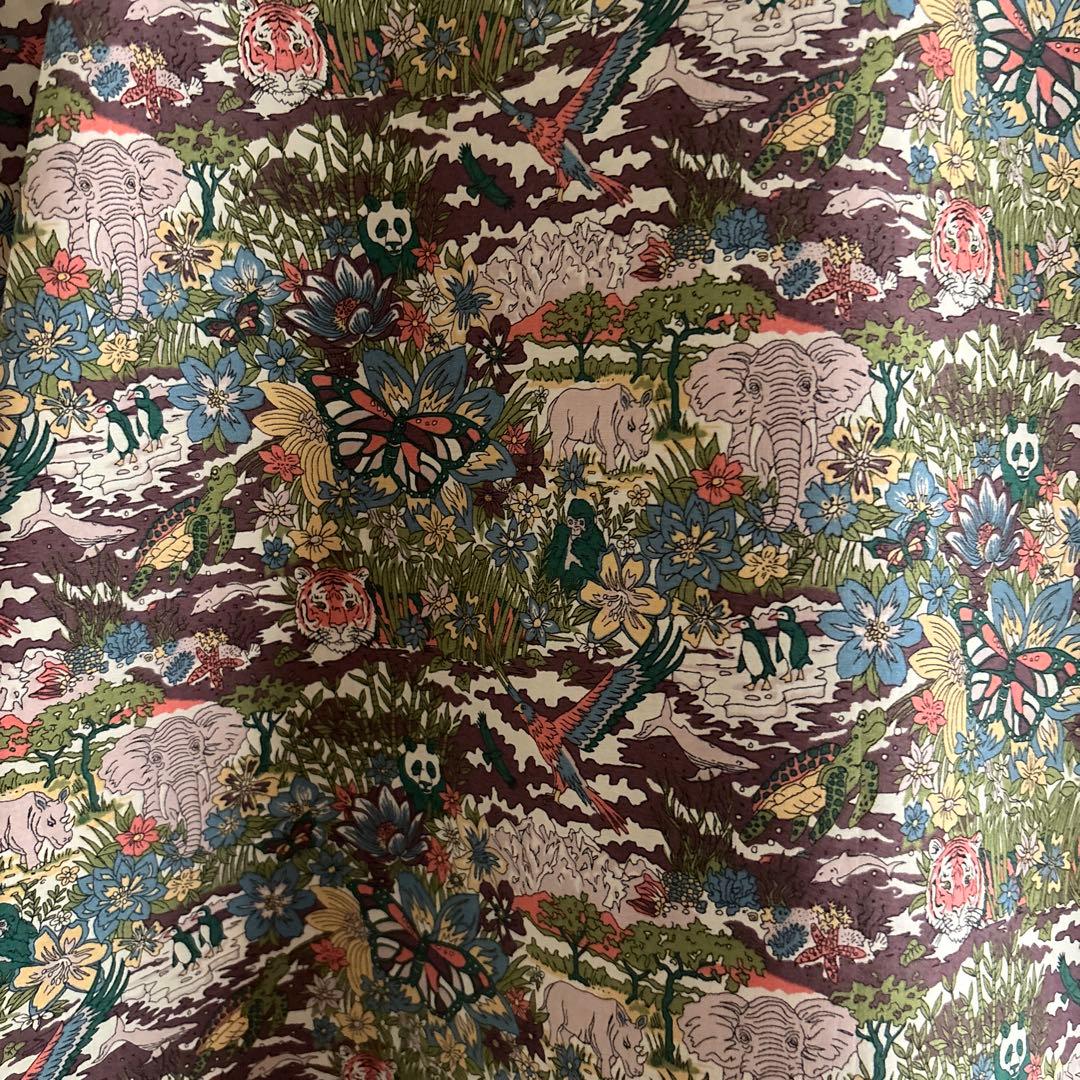 るり様　リバティプルオーバーM半袖x2 ライラック＆ハリージェームスジャングル