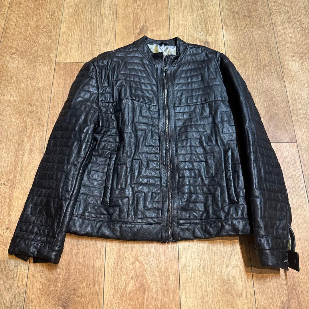 M*A様 VERSACE CLASSIC V2 レザージャケット SIZE 48