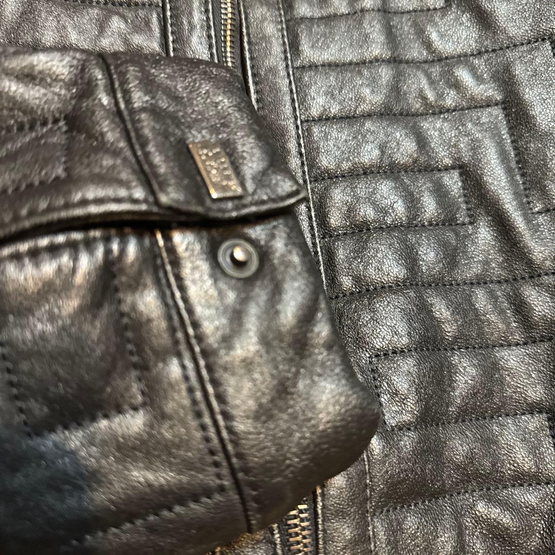 M*A様 VERSACE CLASSIC V2 レザージャケット SIZE 48