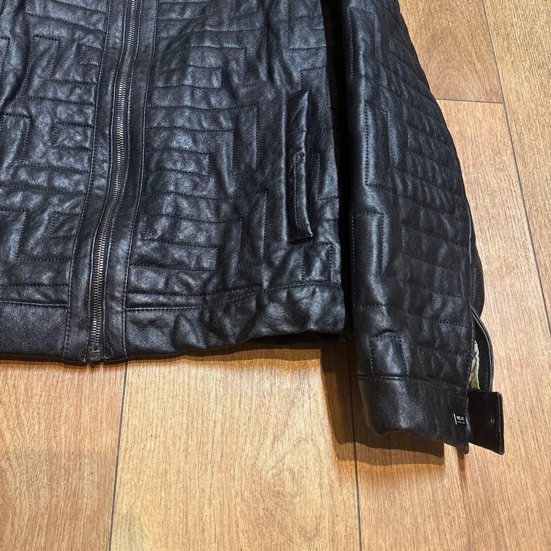 M*A様 VERSACE CLASSIC V2 レザージャケット SIZE 48