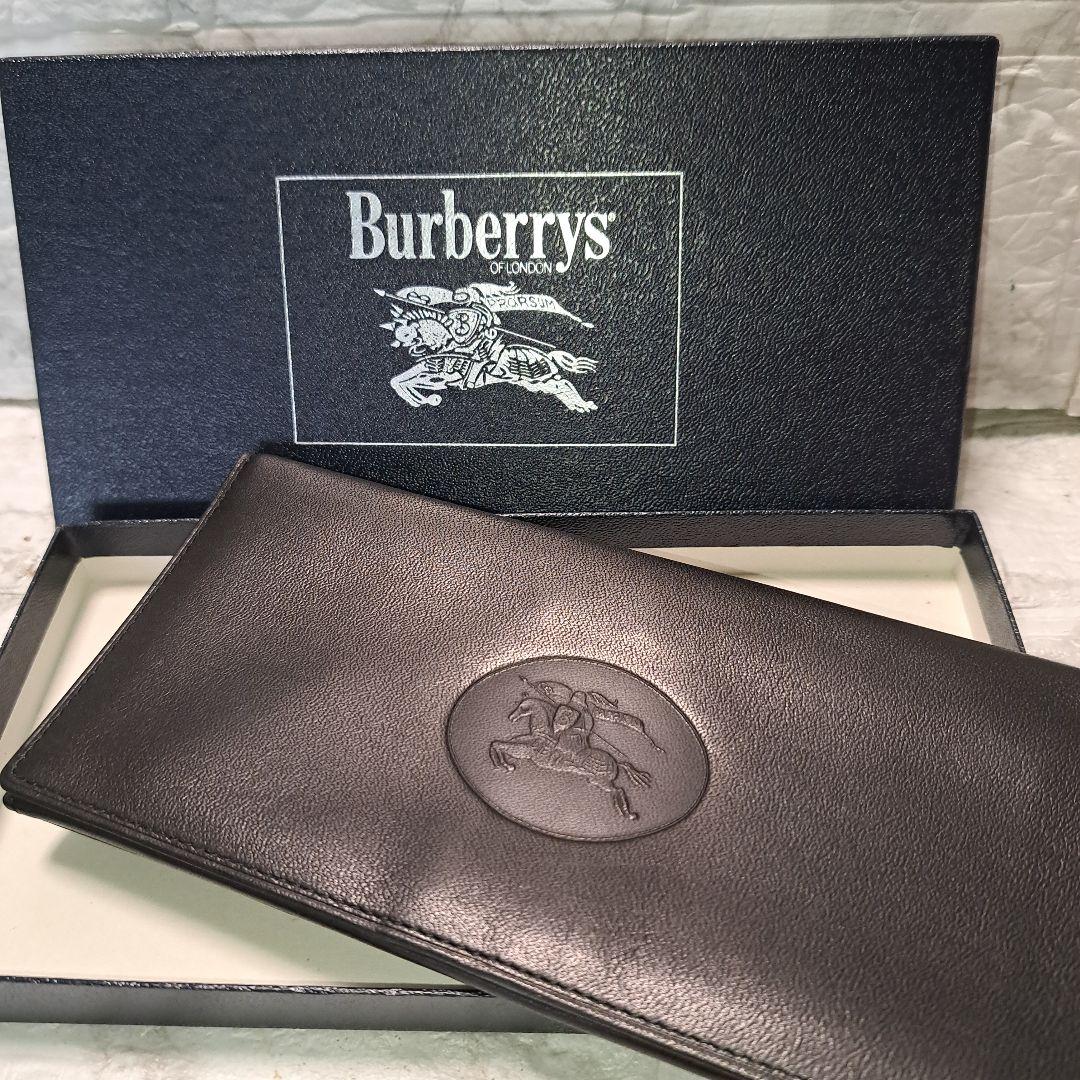 ✨️新品未使用✨️Burberryバーバリー 長財布ノバチェック 黒　箱付き