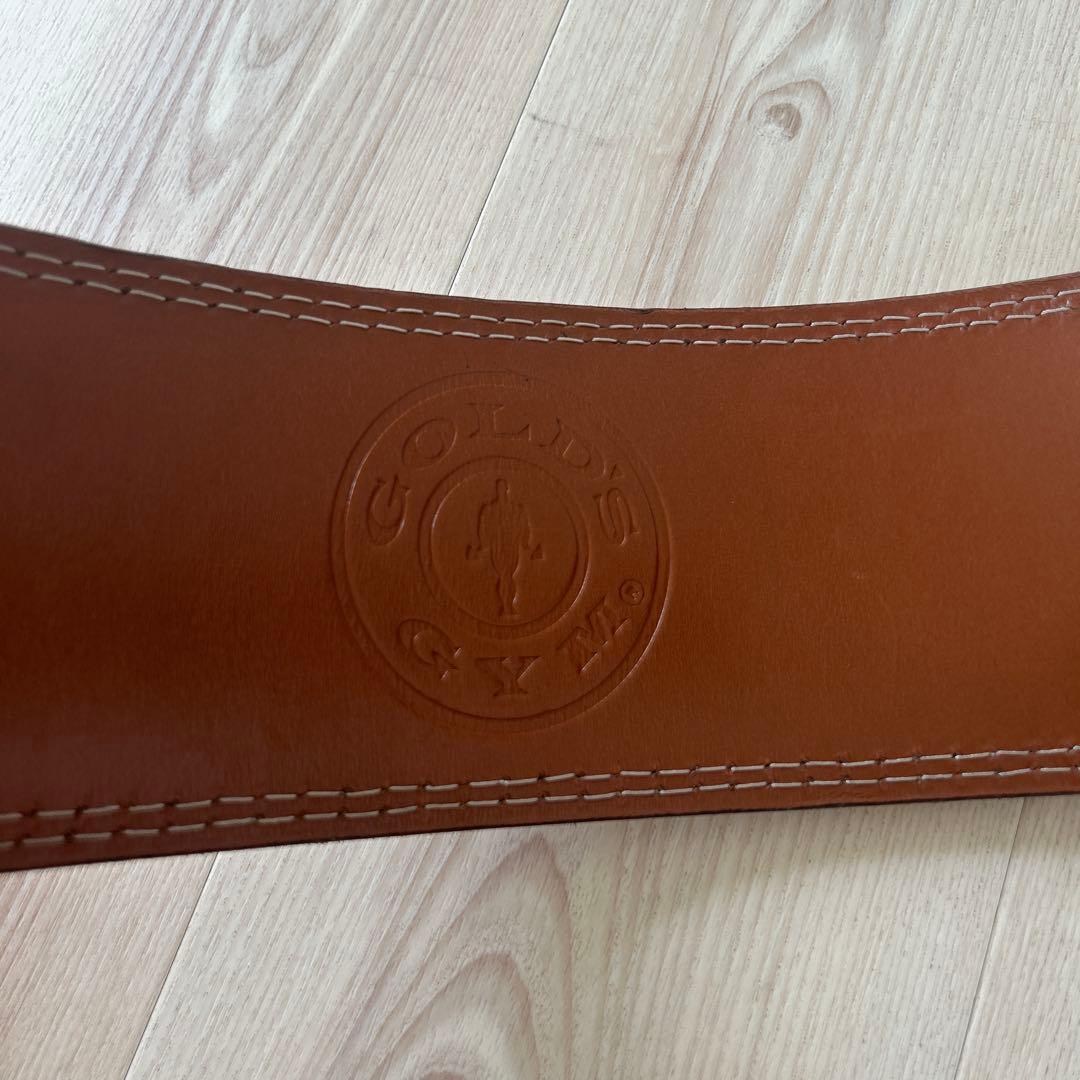 ゴールドジム　プロレザーベルト　Sサイズ