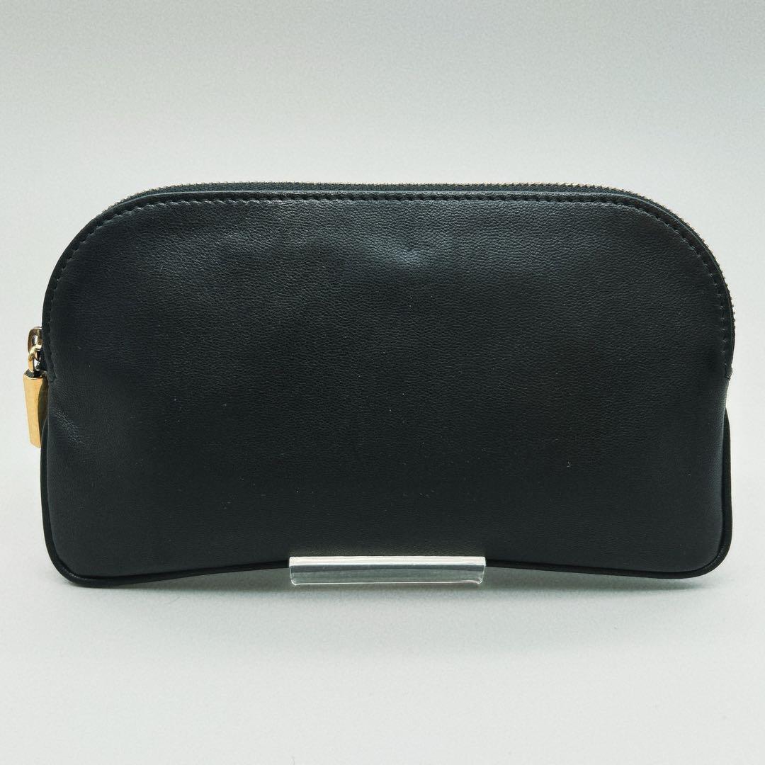 THE ROW★EW★CIRCLE POUCH★ゴールド金具★ブラック