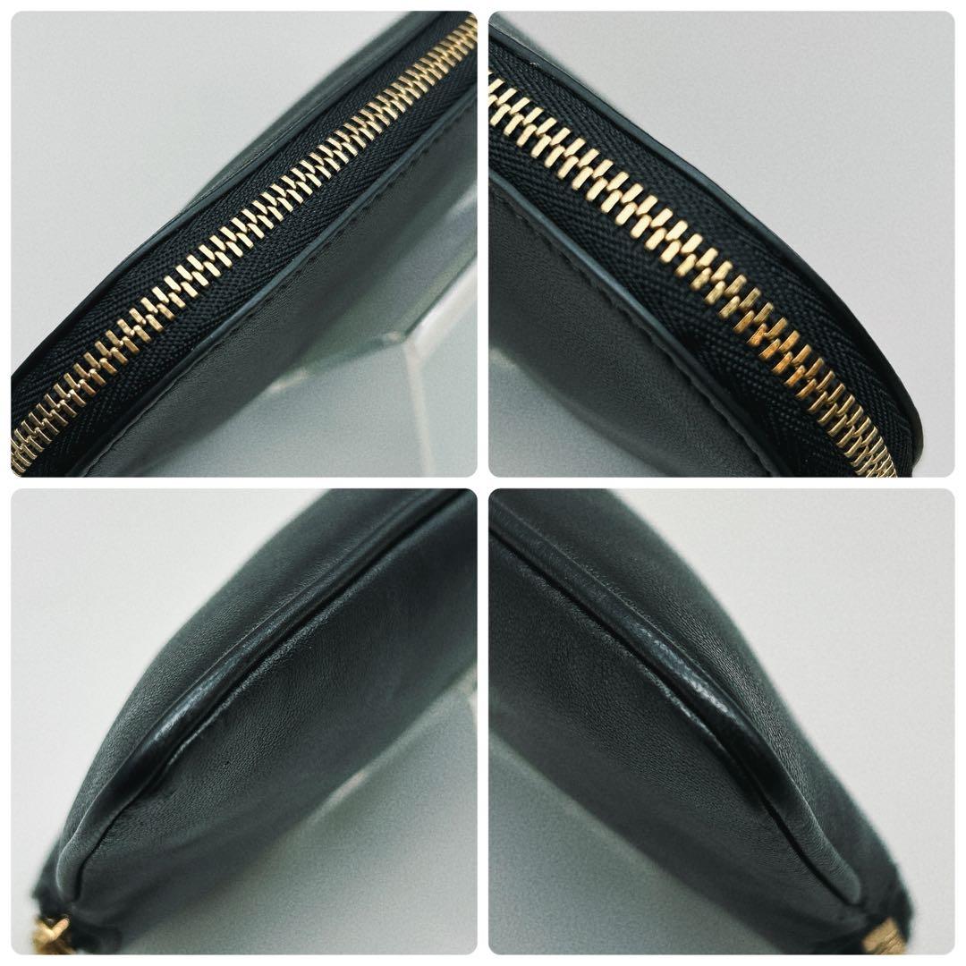 THE ROW★EW★CIRCLE POUCH★ゴールド金具★ブラック