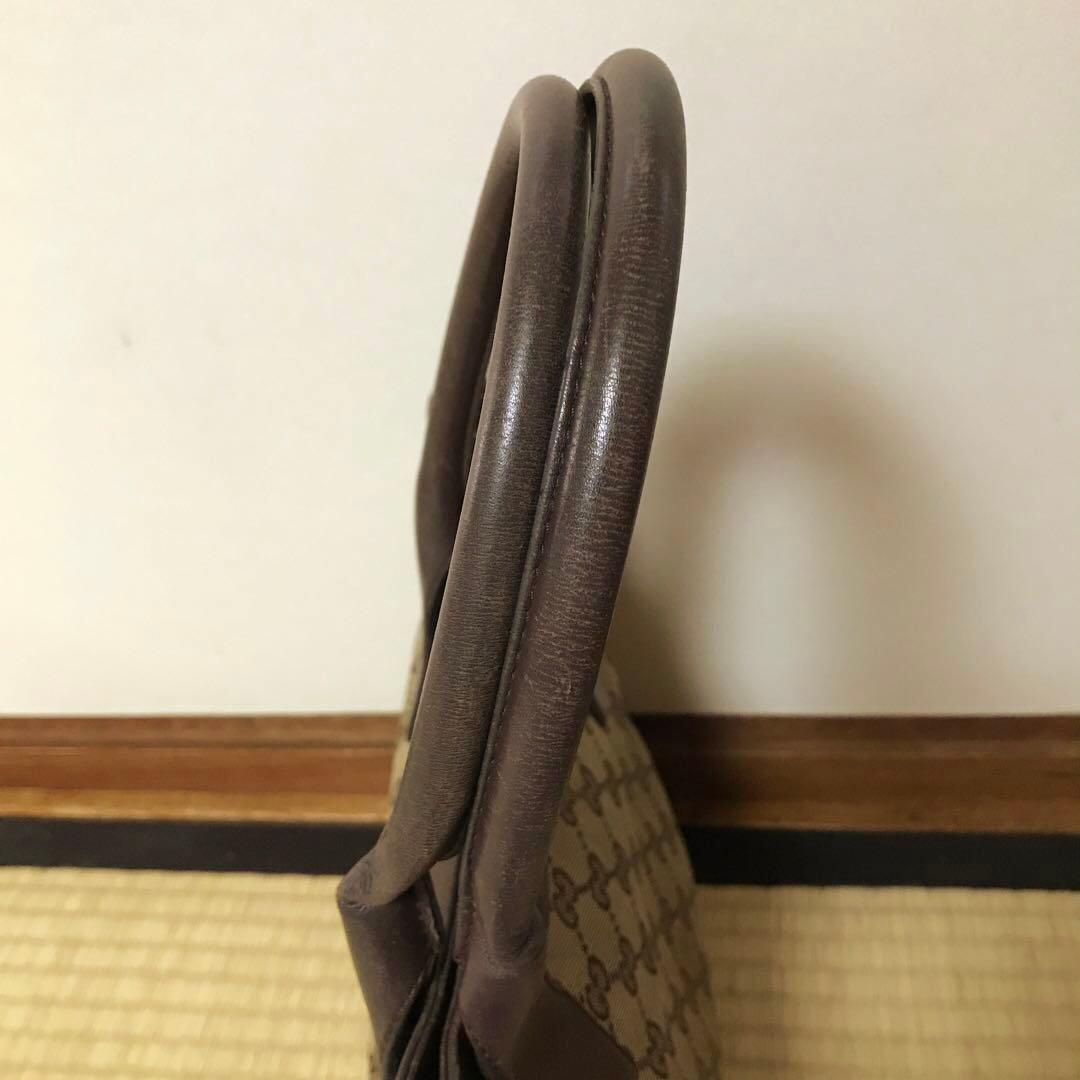 GUCCI GGトートバッグ ベージュ・ブラウン　ハンドバッグ　肩掛け