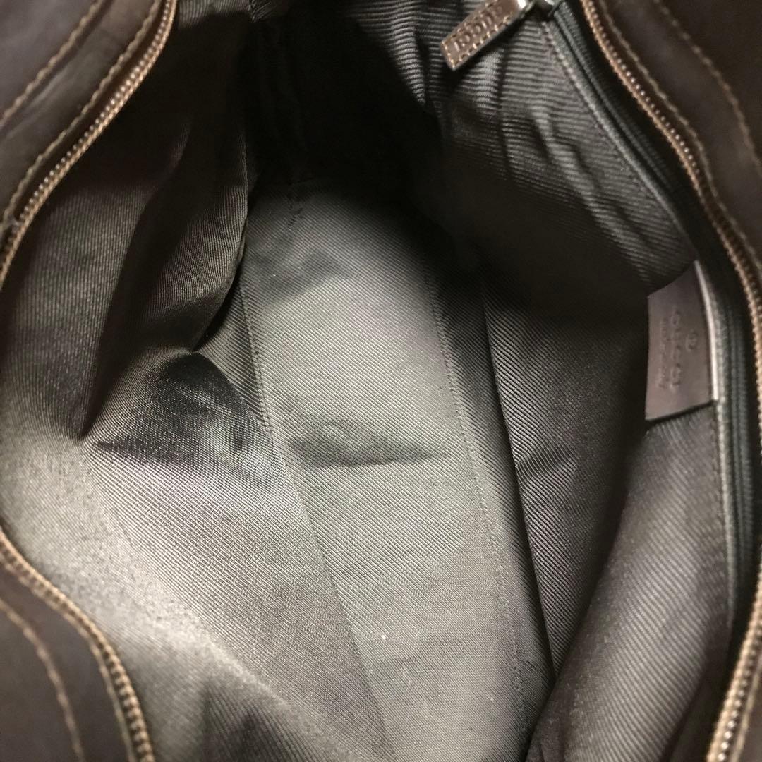 GUCCI GGトートバッグ ベージュ・ブラウン　ハンドバッグ　肩掛け