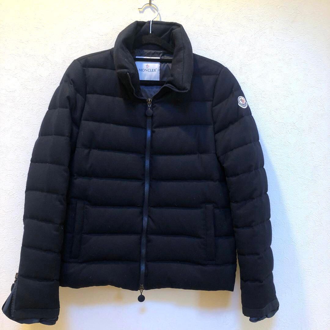 Moncler サカイコラボウールダウンジャケット　濃紺　0