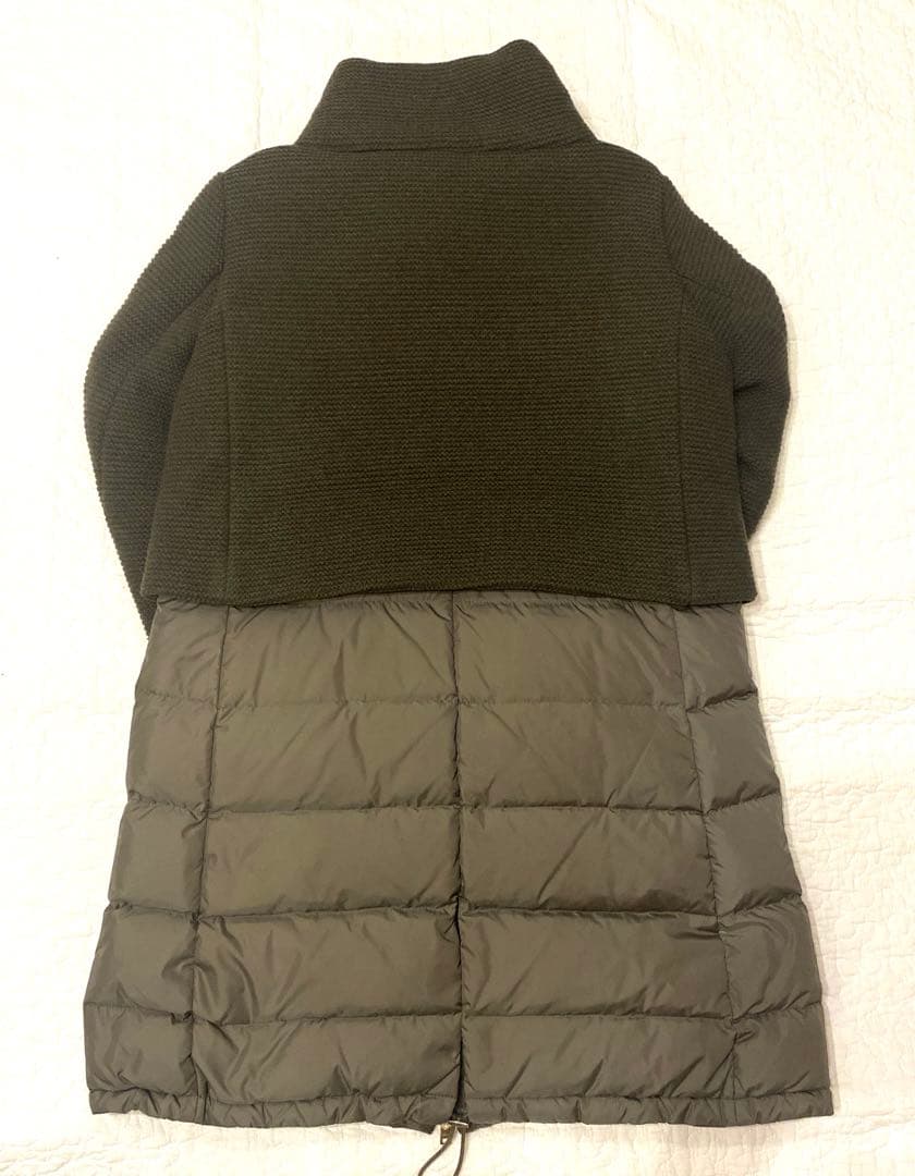 HERNO ヘルノ ニット切り替え ドッキング ダウンコート 44