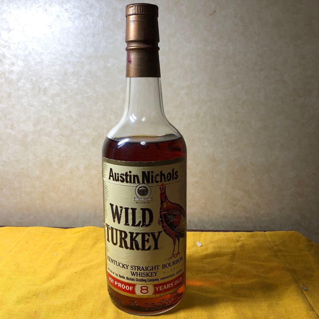 ウイスキー Wild Turkey 8 Years Old Bourbon Whiskey