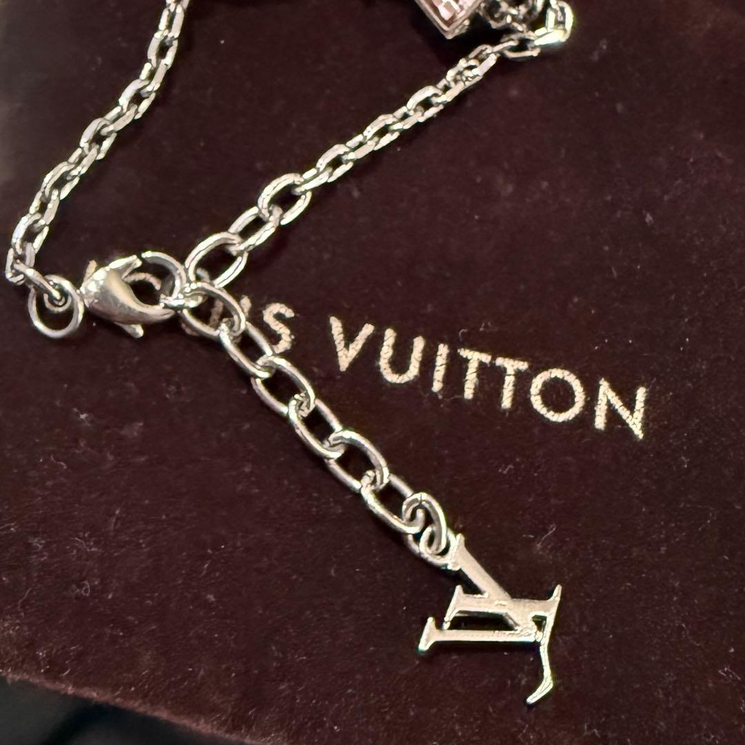 【正規・格安・美品】ルイヴィトン ブラスレギャンブル ブレスレット シルバー
