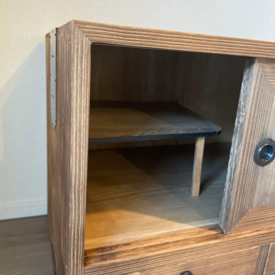 41)桐箪笥　アンティーク　チェスト　テレビ台　おもちゃ箱　和箪笥　古家具　着物