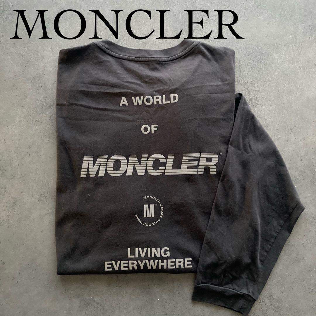 モンクレール　MONCLER bigシルエット　ロゴ　重ね着　ロンT 3XL