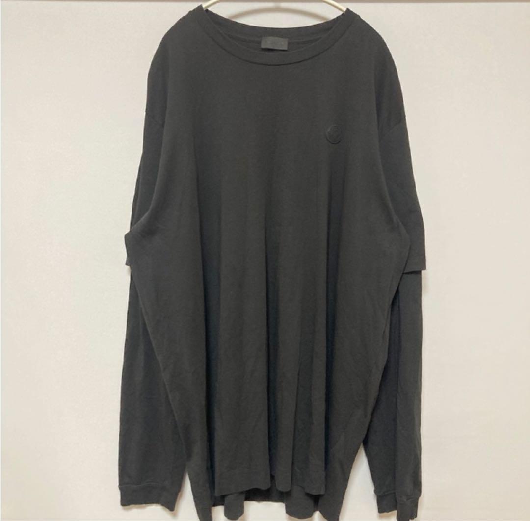 モンクレール　MONCLER bigシルエット　ロゴ　重ね着　ロンT 3XL