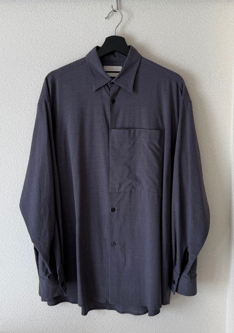 YOKE OVERSIZED BIG POCKET SHIRT 長袖シャツ