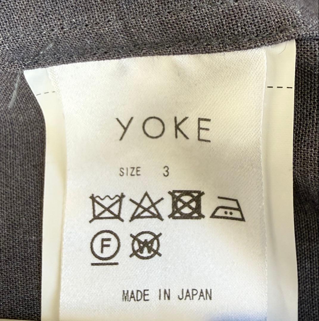 YOKE OVERSIZED BIG POCKET SHIRT 長袖シャツ